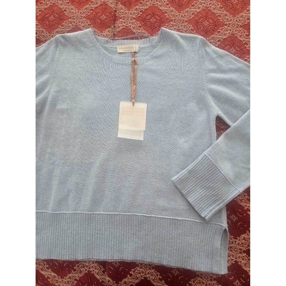 NWT Bianco & Blu sweater Size M - Picture 2 of 4